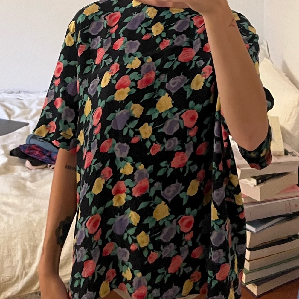 Vintage floral top